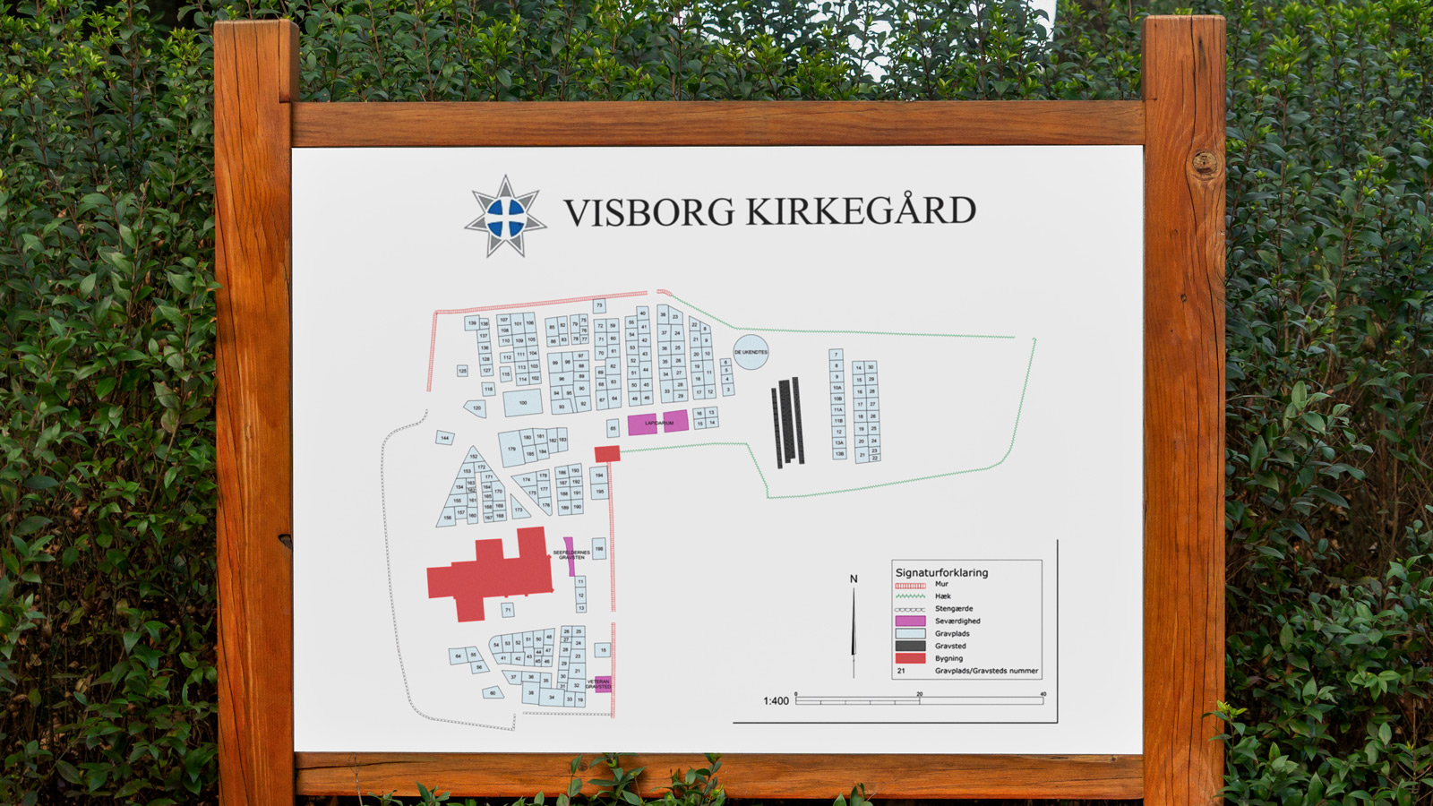 LE34 landinspektører digitale kirkegårdskort